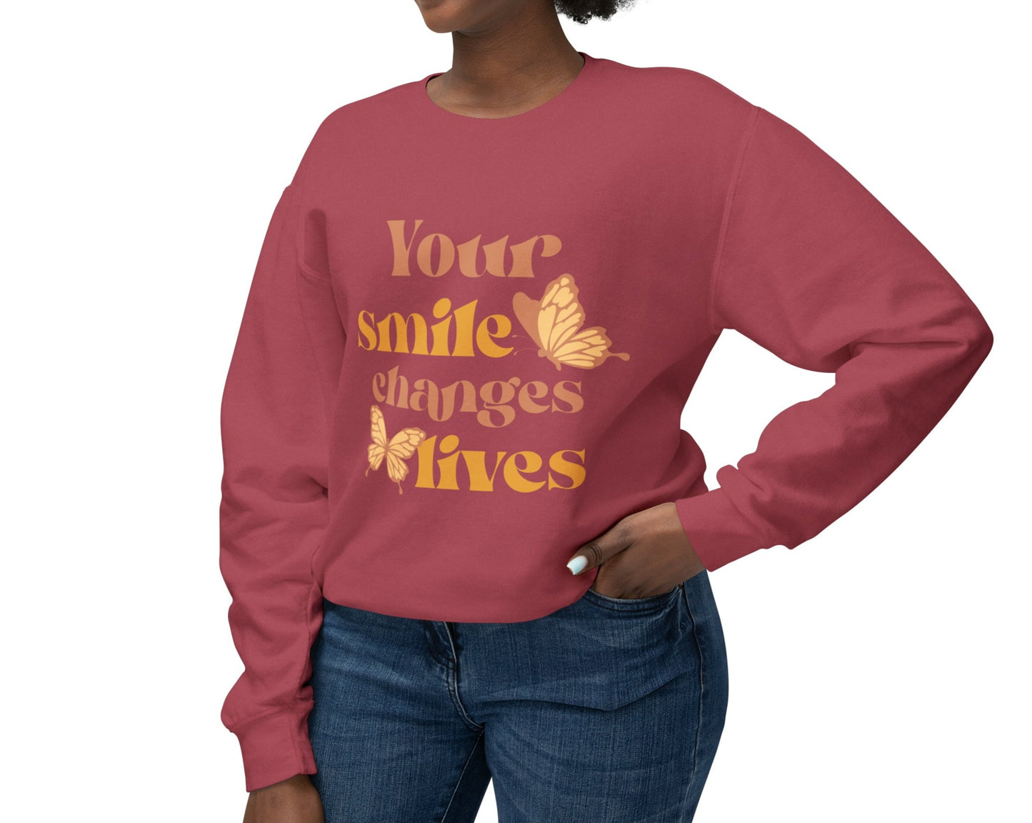 LIGHTWEIGHT CREWNECK SWEATSHIRT