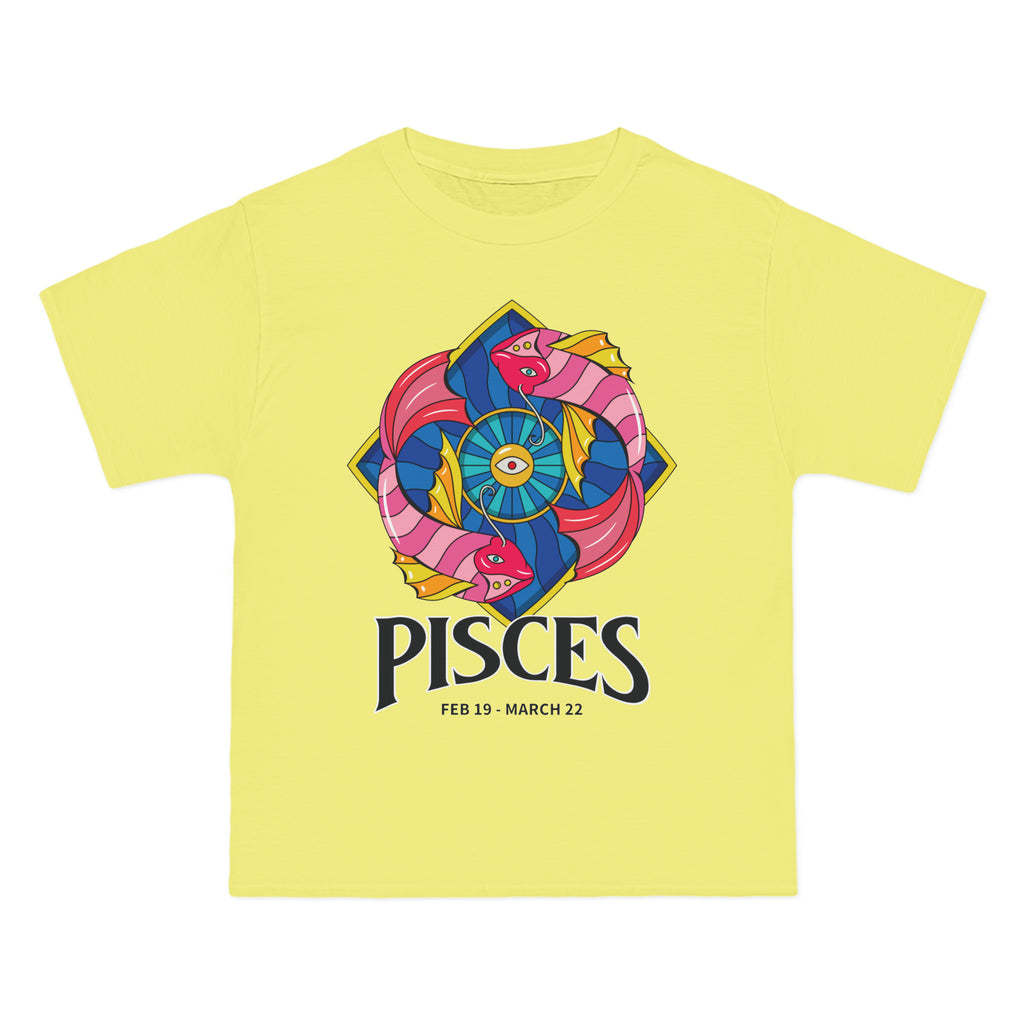 PISCES OVERSIZED COTTON CREW NECK WOMEN TSHIRT