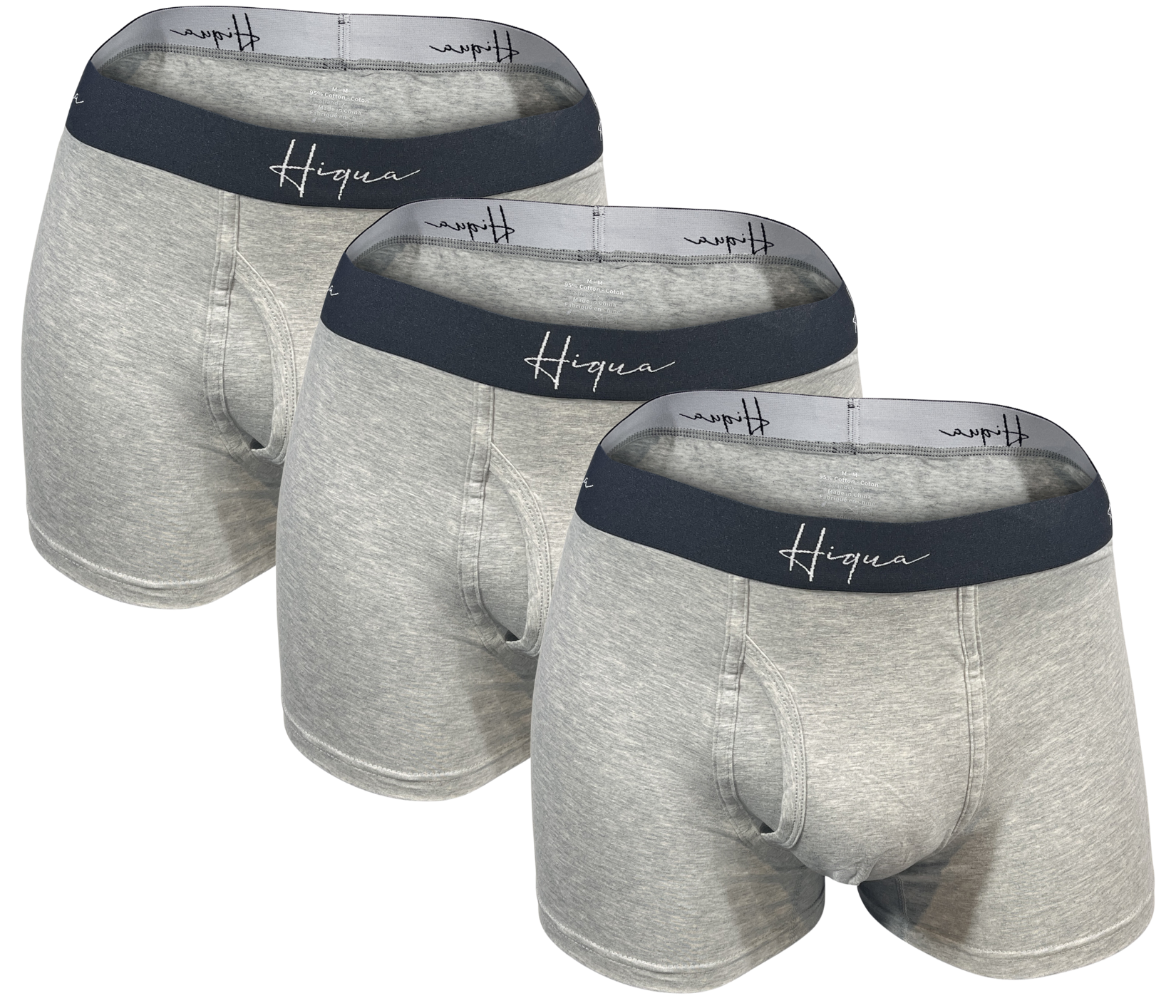 PREMIUM 3 PACK BRIEF BOXERS, MULTI COLOUR