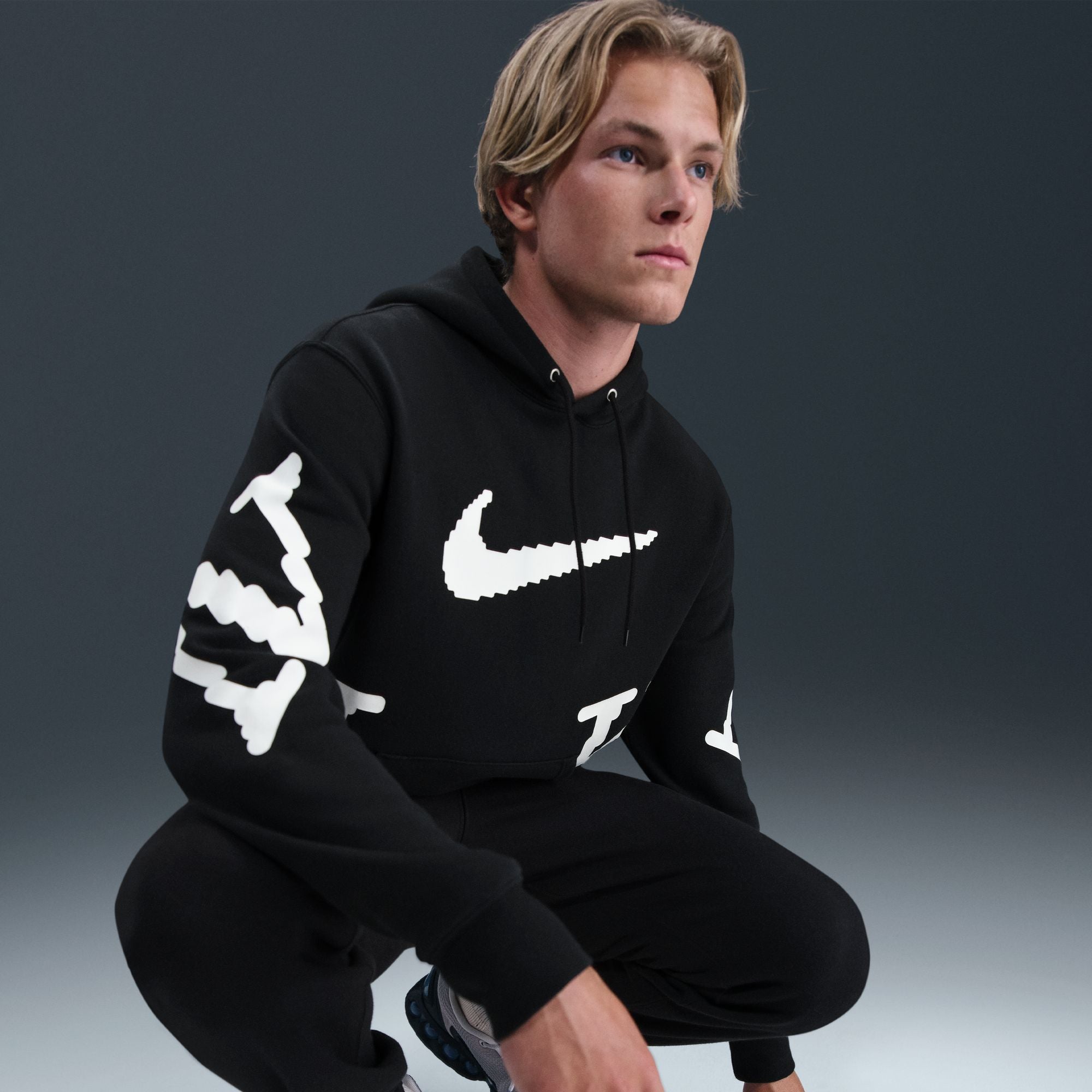 NIKE FLEECE HOODIE SPORTSWEAR CLUB