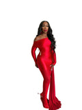 Scarlet Whisper Mini Dress