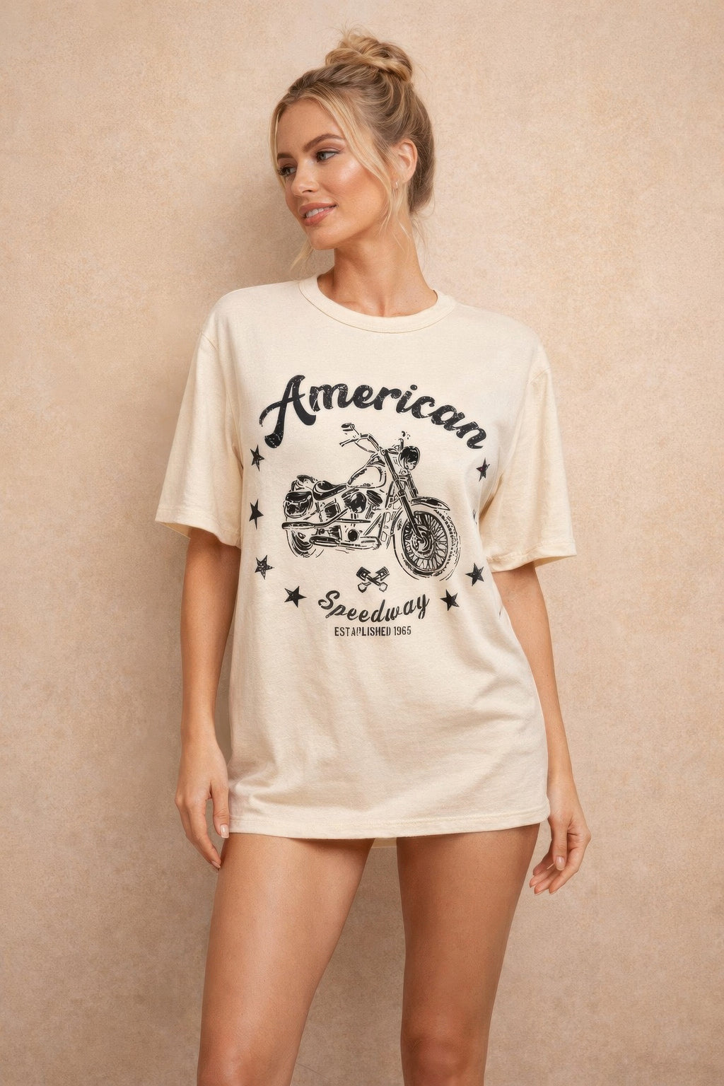 Boxy Motorcycle American Motorcycle Cotton Boxy Top – UrbanityChek