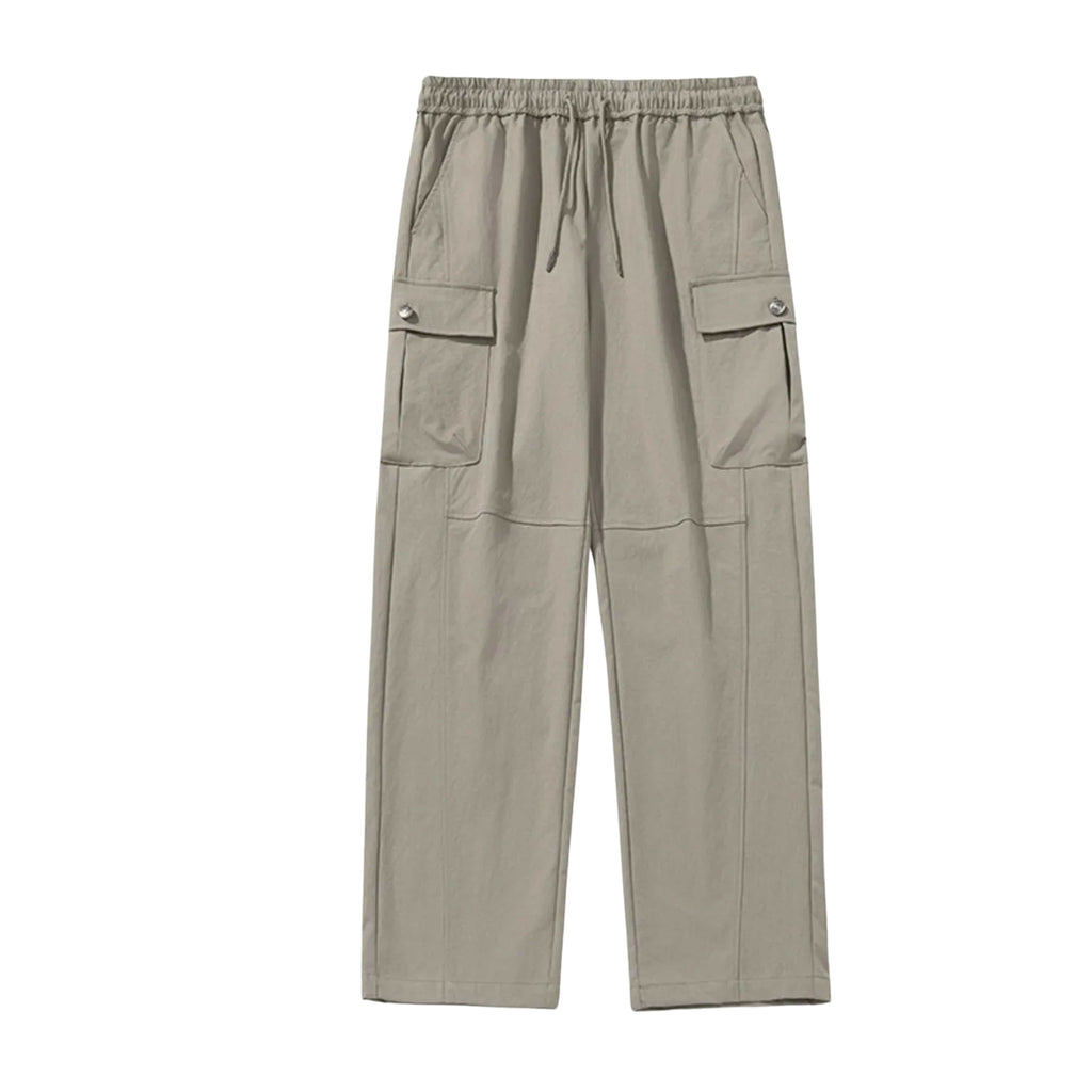 MEN'S DRAWSTRING PANTS WITH POCKETS