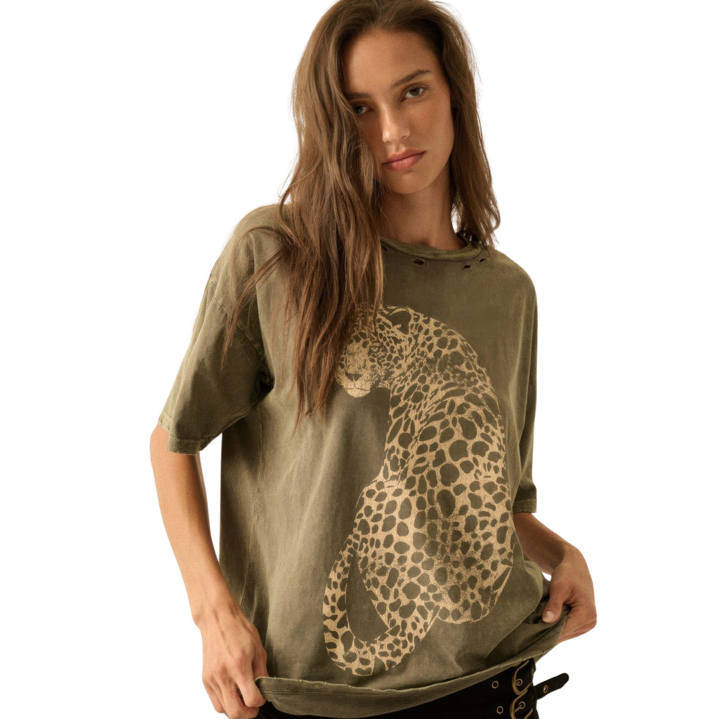 RETRO WASHED GRAPHIC WOMEN T-SHIRT