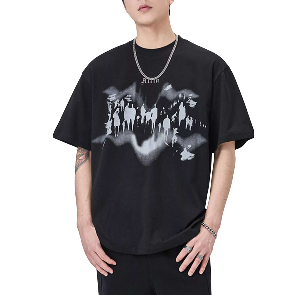 URBAN PLUS SIZE GRAPHIC T-SHIRT FOR MEN – OVERSIZED FIT