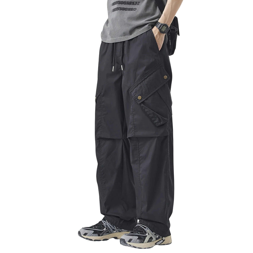 Men’s Loose Fit Cargo Pants – Durable, Comfortable, Multi-Pocket Utility Trousers for Everyday Wear