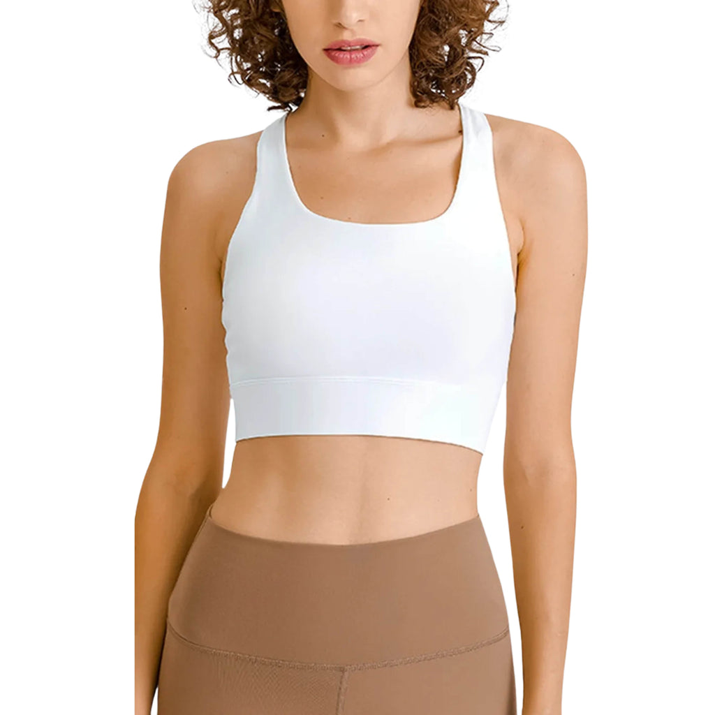 MILLENNIA DOUBLE TAKE SQUARE NECK RACERBACK CROPPED TANK