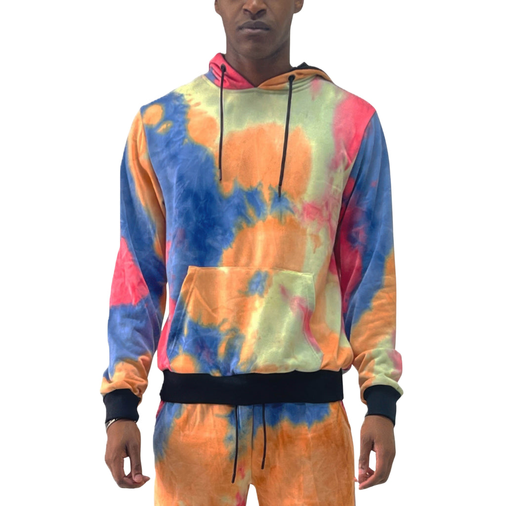 COTTON TIE-DYE HOODIE – BOLD COLOR, EVERYDAY COMFORT
