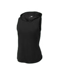 URBANITY CHEK BLACK TRAID HOODIE TANK