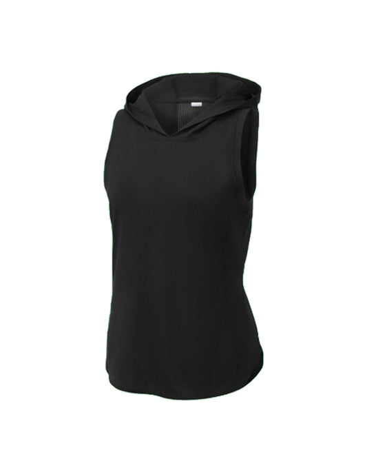 URBANITY CHEK BLACK TRAID HOODIE TANK