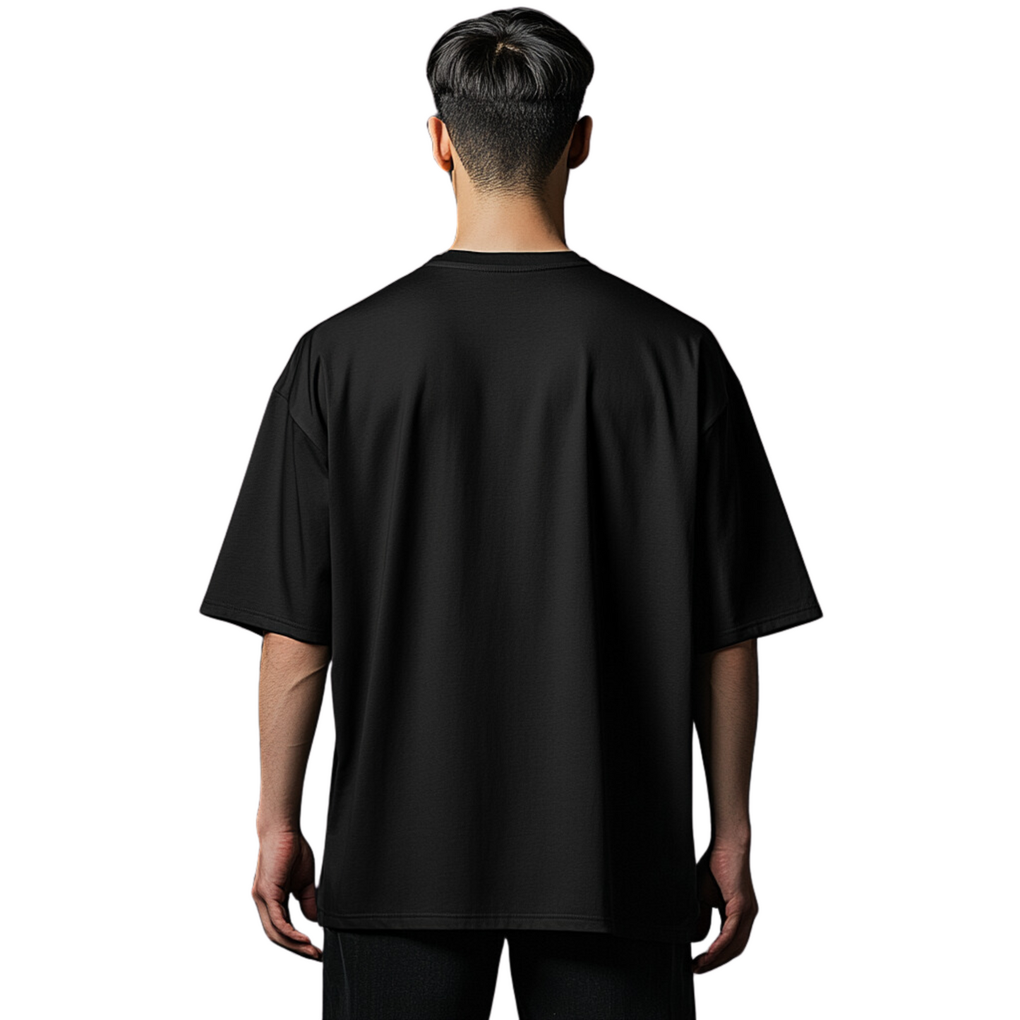 MEN'S OVERSIZED GRAPHIC TSHIRT DROP SHOULDER TEES