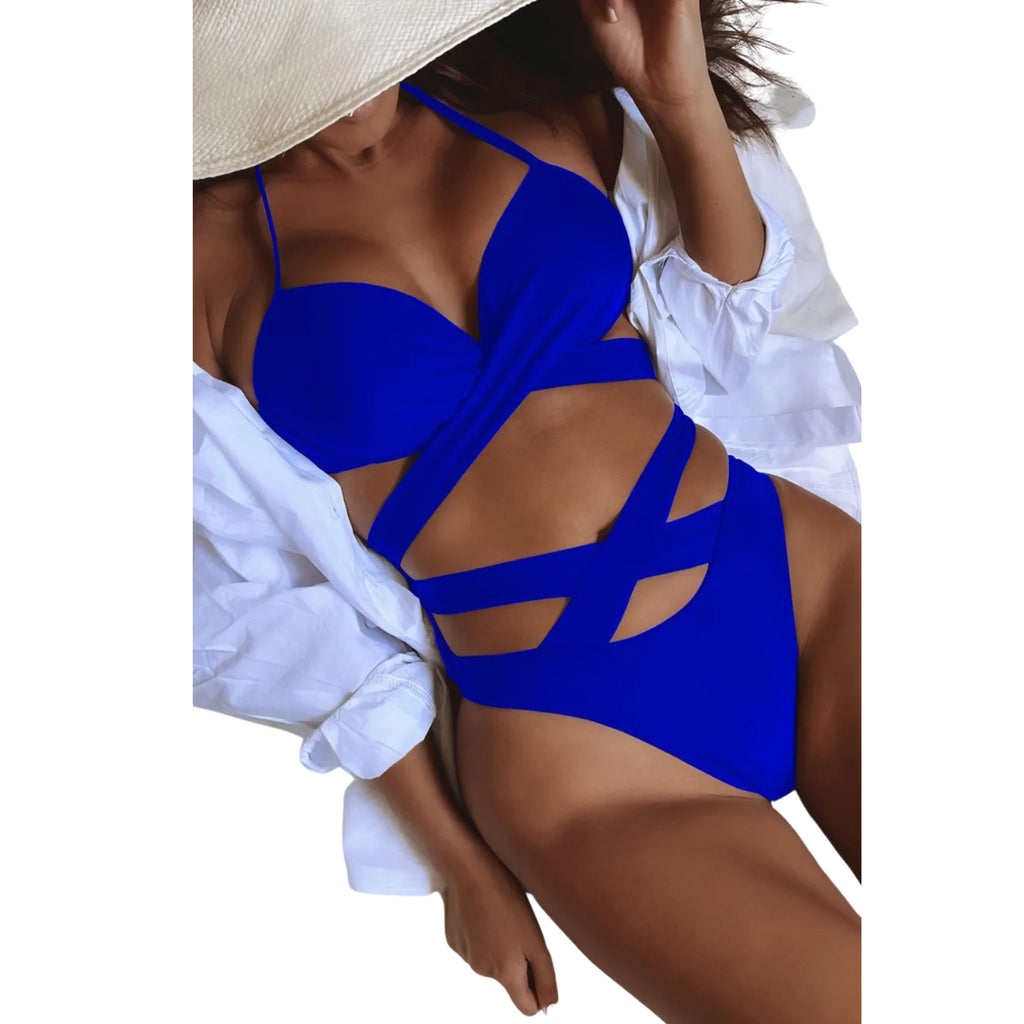 Crisscross Bikini Set