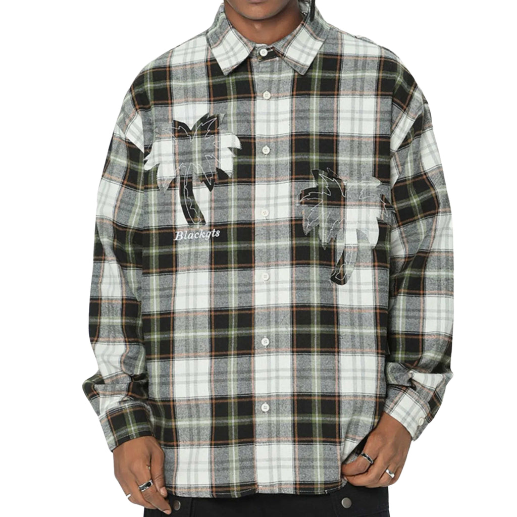 MEN'S PLAID LONG SLEEVE SHIRT — TIMELESS STYLE