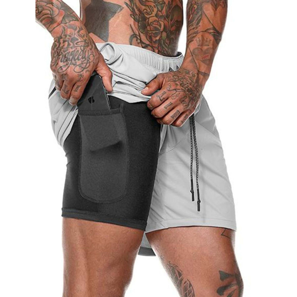 MEN'S DRAWSTRING ACTIVE SHORTS
