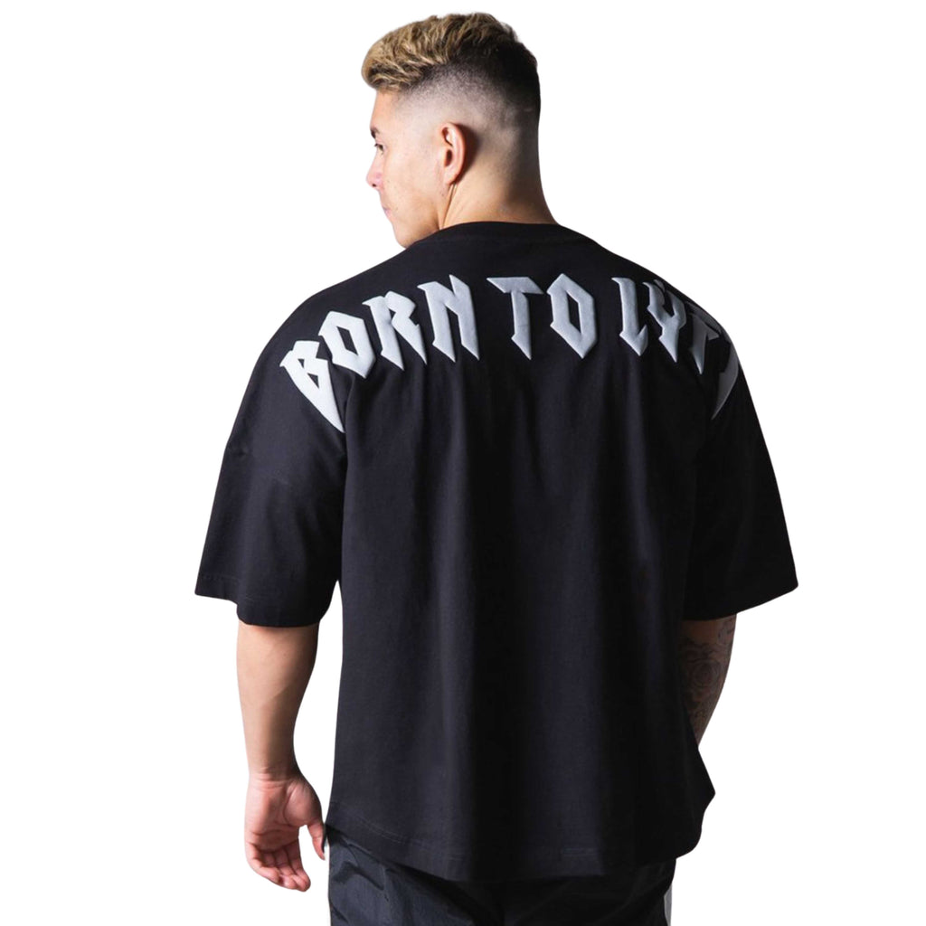 MEN'S OVERSIZED CREW NECK WORKOUT SHIRT