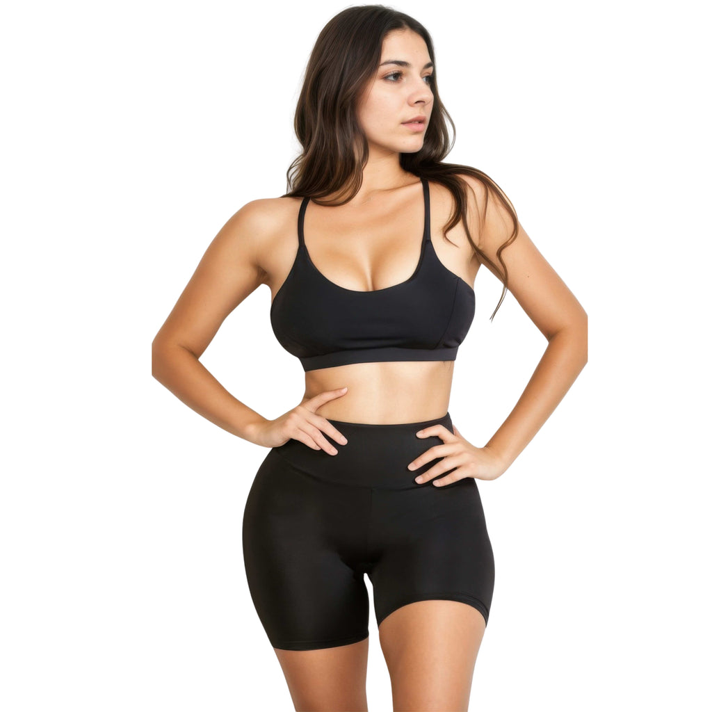RACERBACK CUTOUT SPORTS BRA