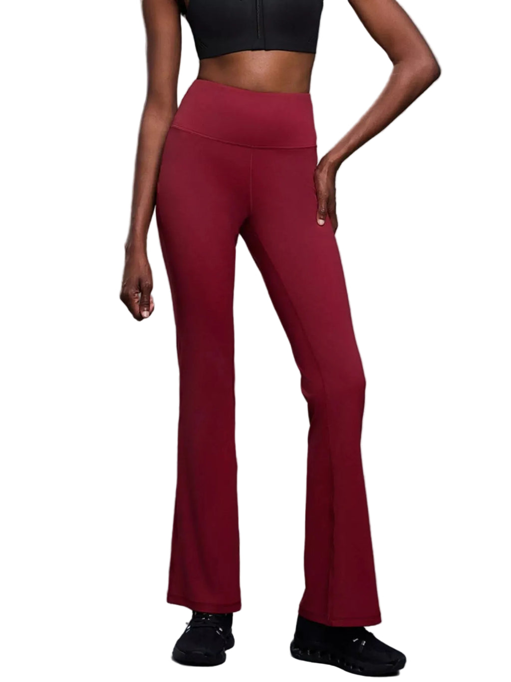 High-Waisted Flare Active Pants