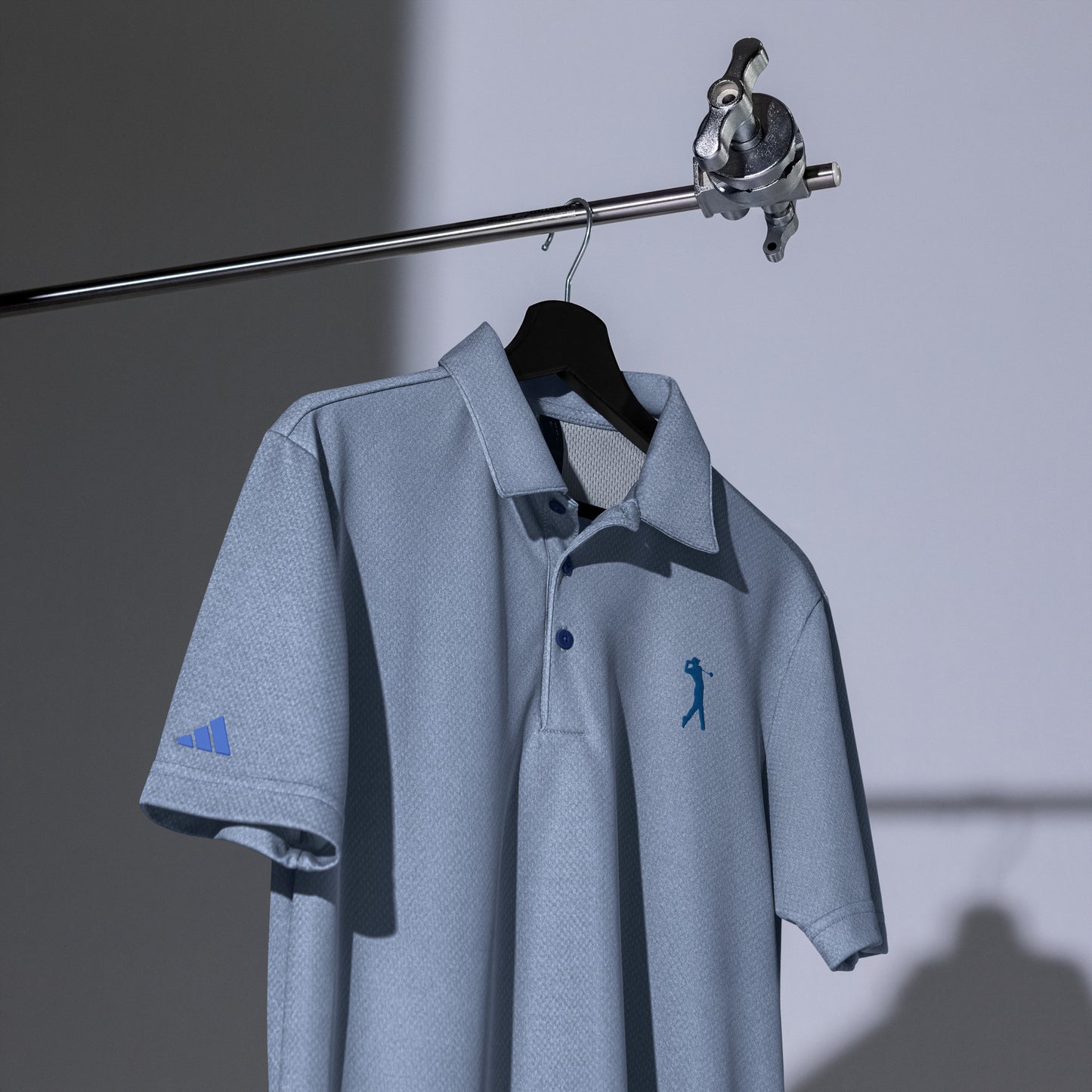 ADIDAS SPACE DYE GOLF POLO SHIRT