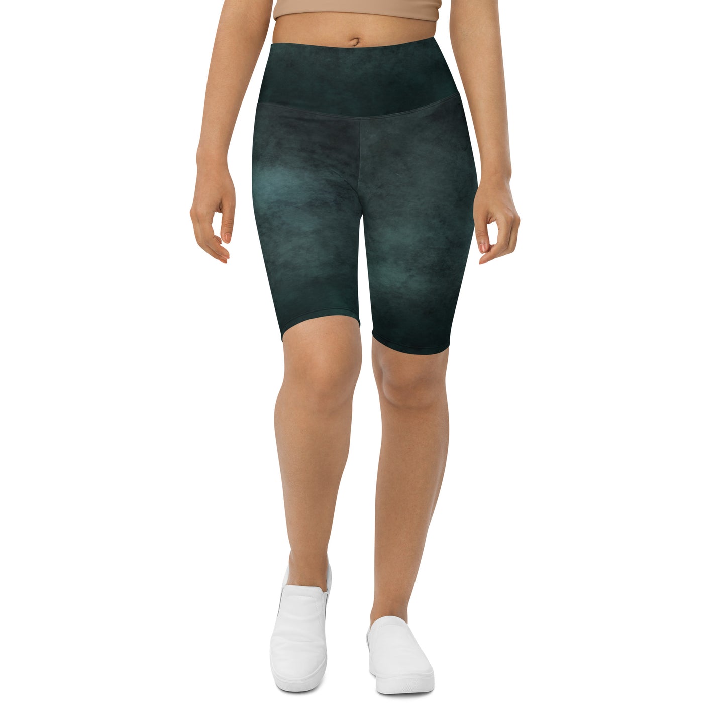 UrbanityChek® HIGH-WAISTED BIKER SHORTS