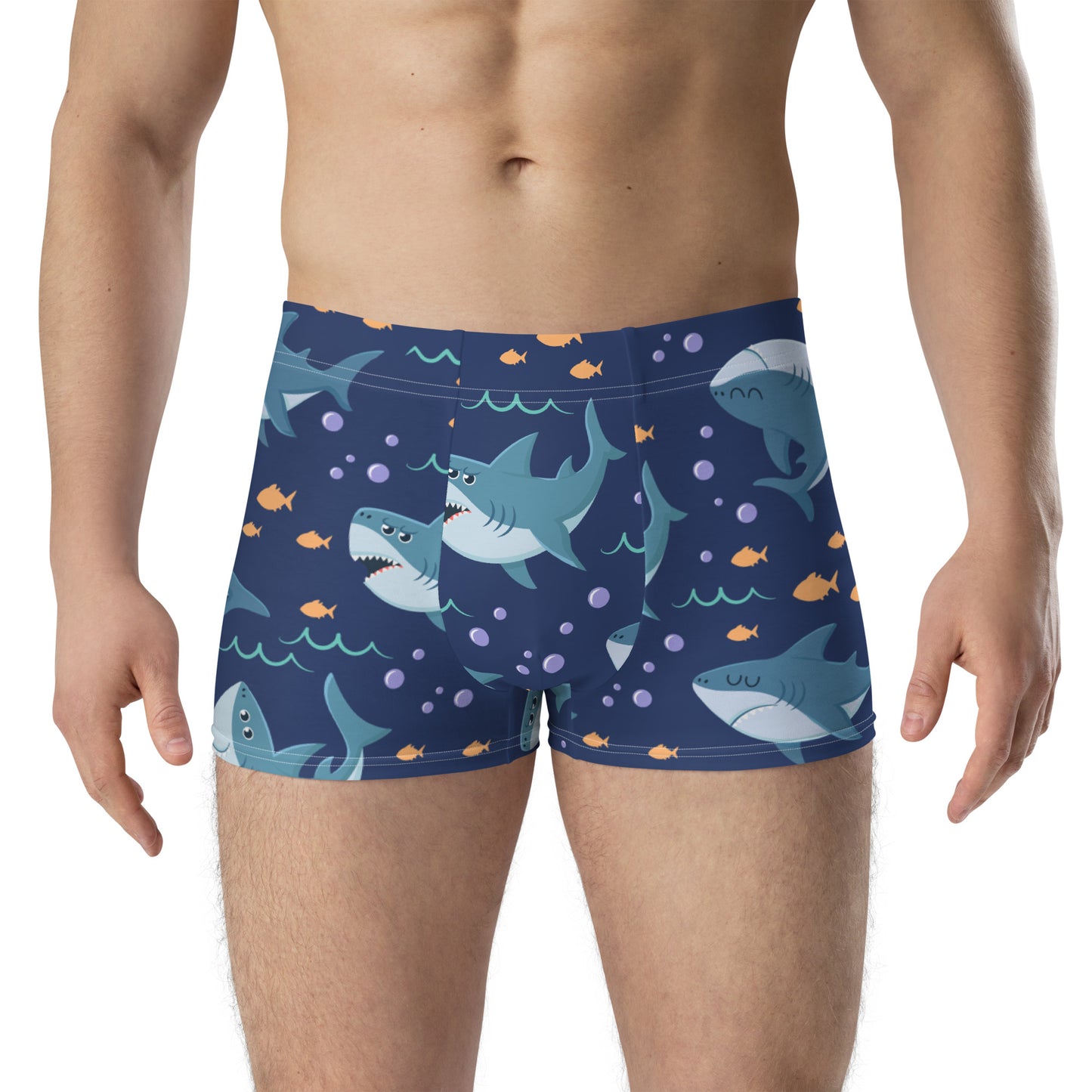 BOXER BRIEFS FUNNY SHARK