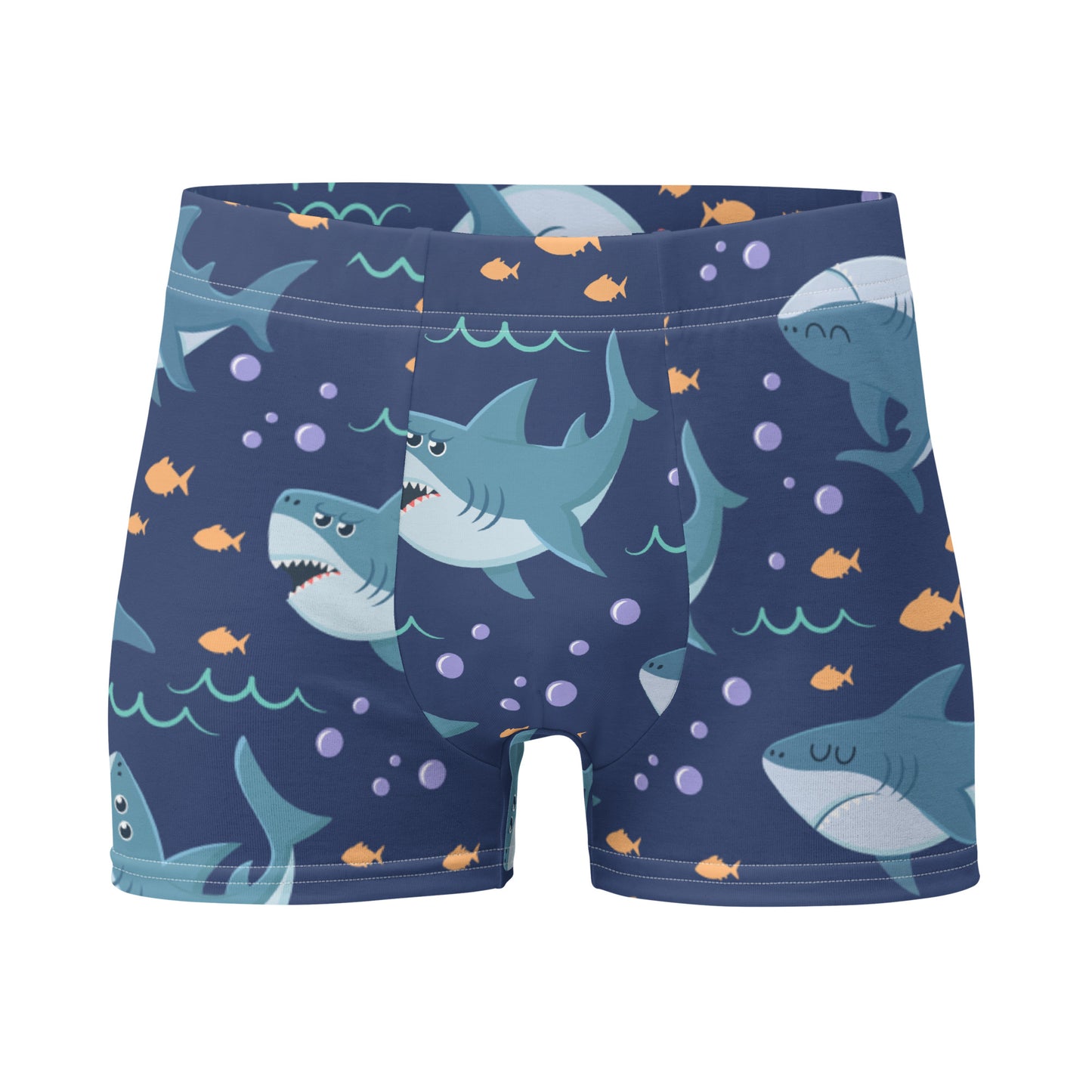 BOXER BRIEFS FUNNY SHARK