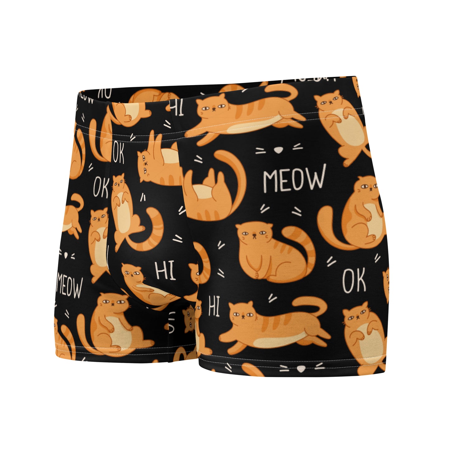 MEN'S PRINTED BOXER MEOW OK