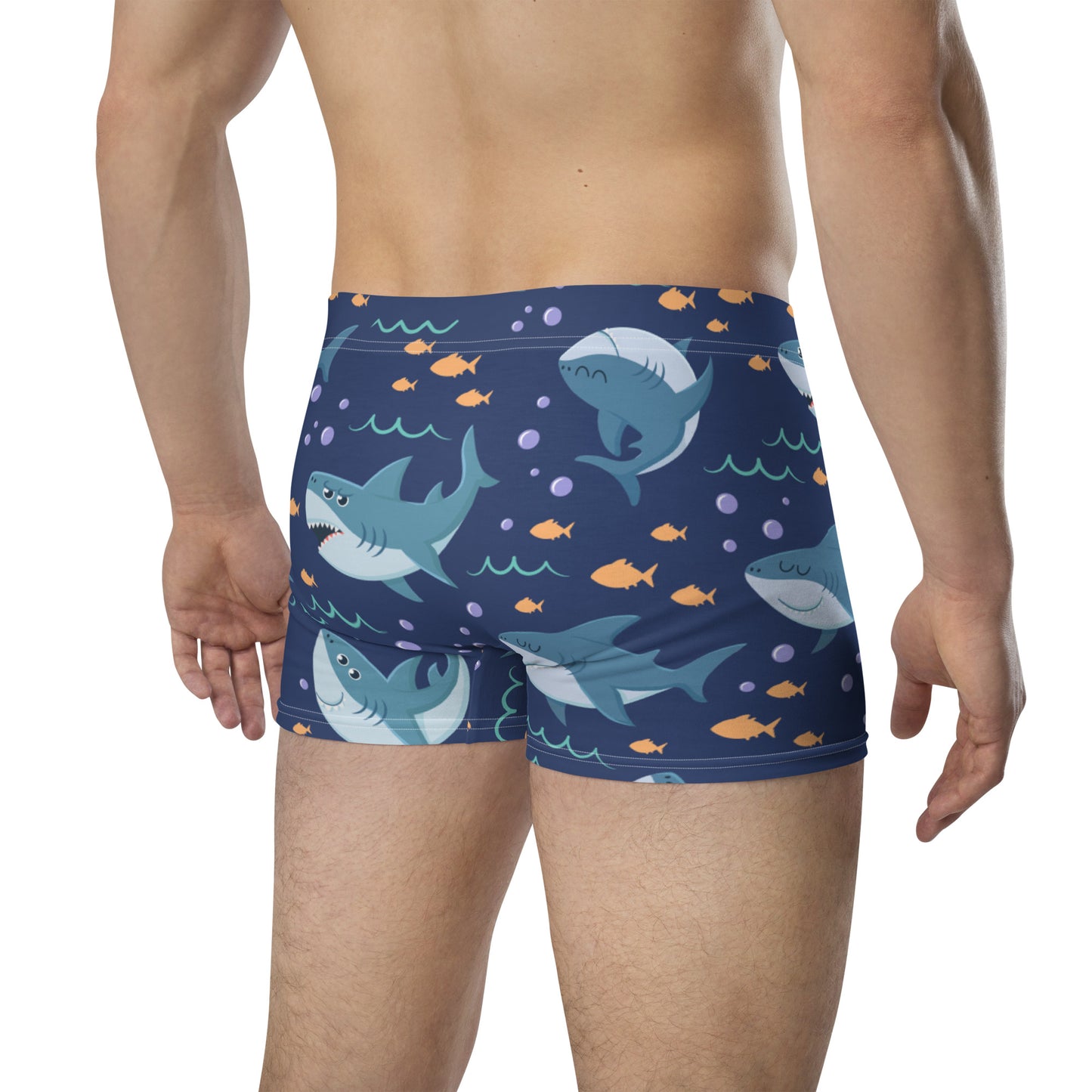 BOXER BRIEFS FUNNY SHARK