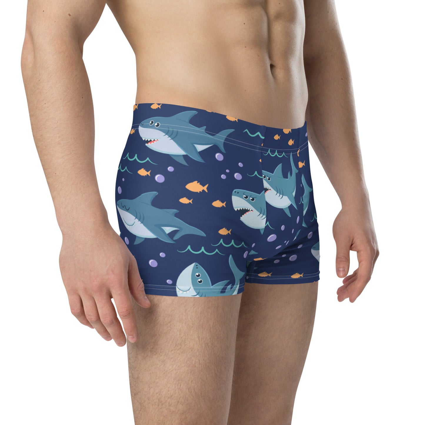 BOXER BRIEFS FUNNY SHARK