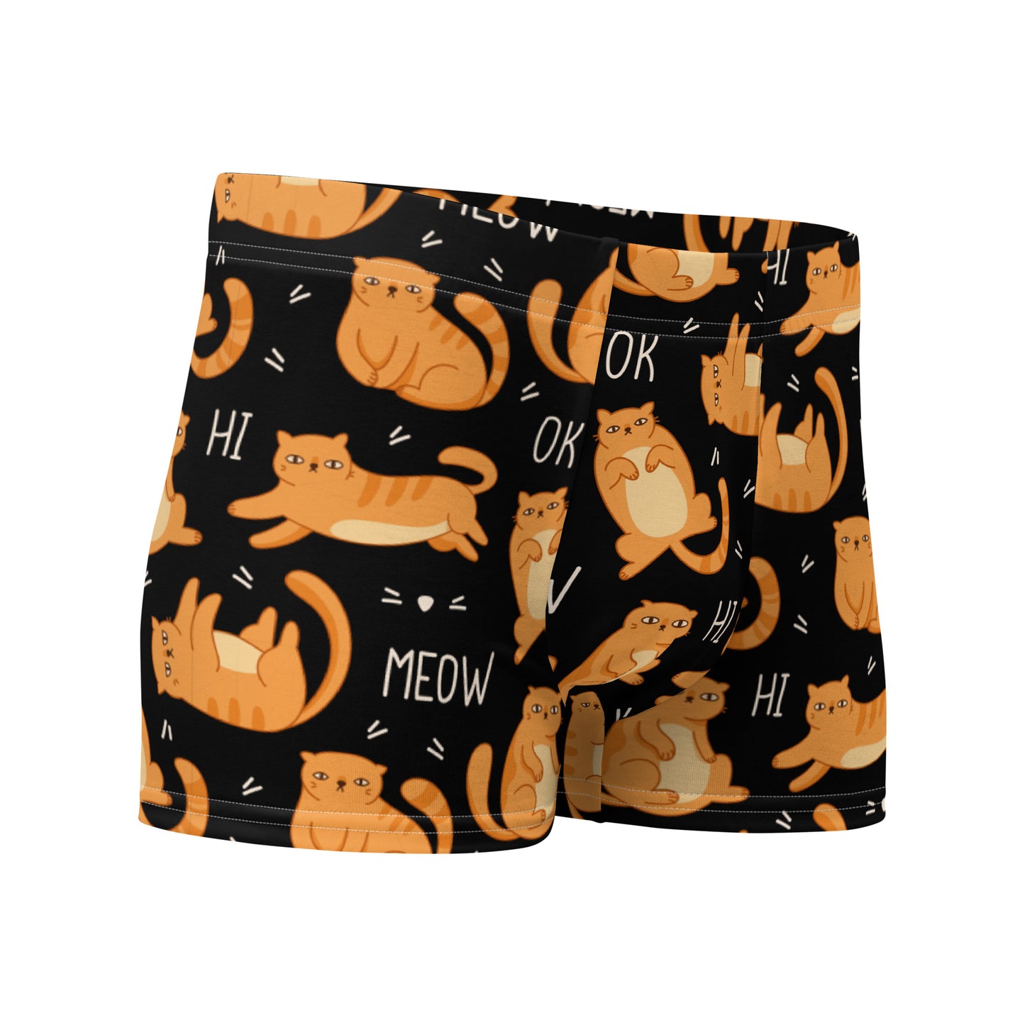 MEN'S PRINTED BOXER MEOW OK