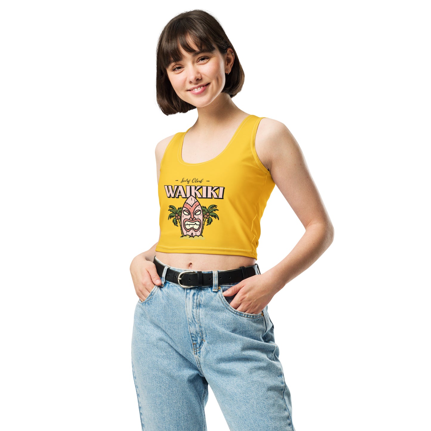 WAIKIKI BODY HUGGING CROP TOP