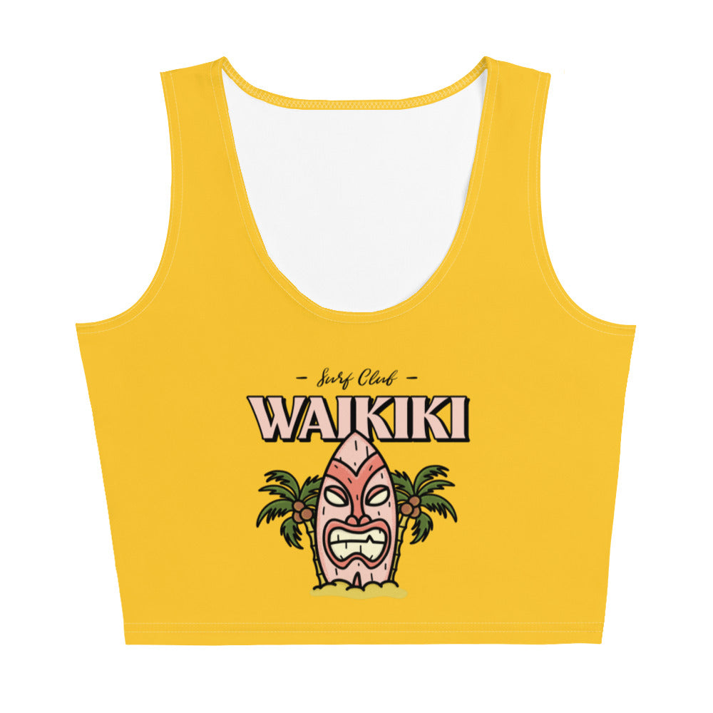 WAIKIKI BODY HUGGING CROP TOP