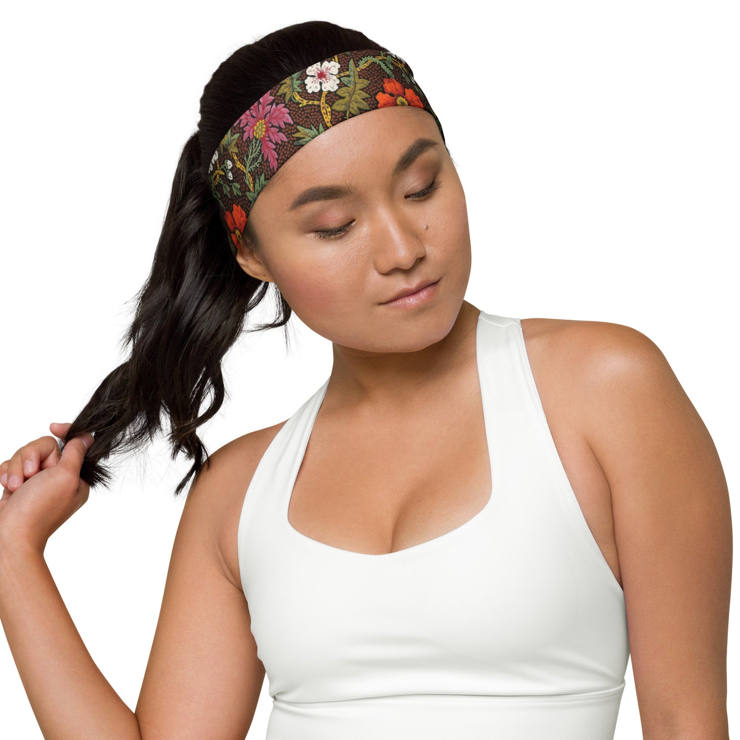 BOTANICAL INSPIRED ATHLETIC HEADBAND