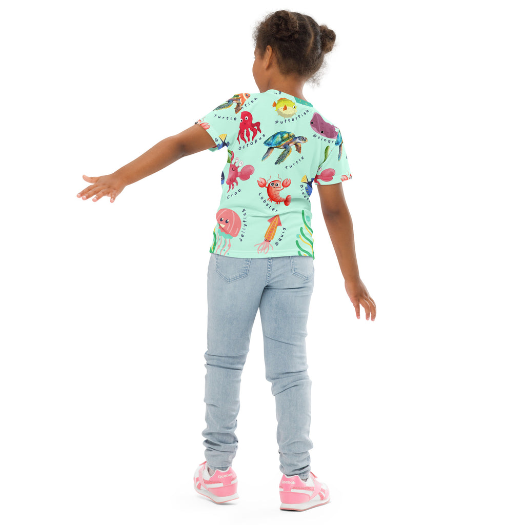 PREMIUM KIDS SEA LIFE PRINTED TSHIRT BOY'S & GIRLS TSHIRT