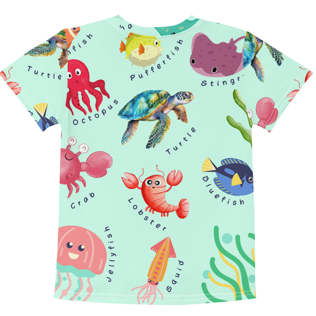 PREMIUM KIDS SEA LIFE PRINTED TSHIRT BOY'S & GIRLS TSHIRT