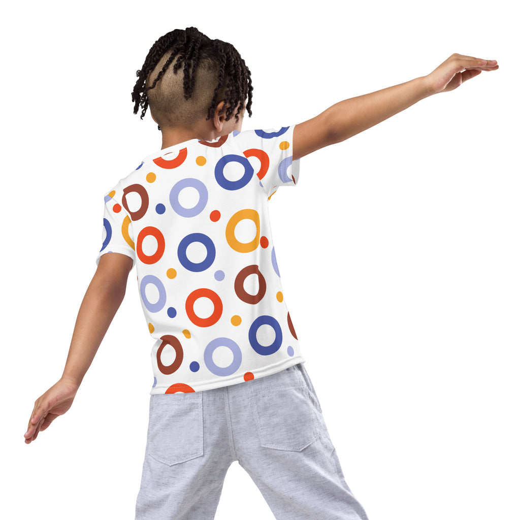KIDS PRINTED DONUT TSHIRT FOR BOYS AND GIRLS