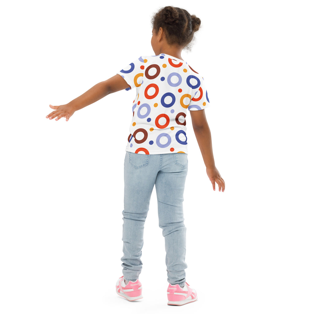 KIDS PRINTED DONUT TSHIRT FOR BOYS AND GIRLS
