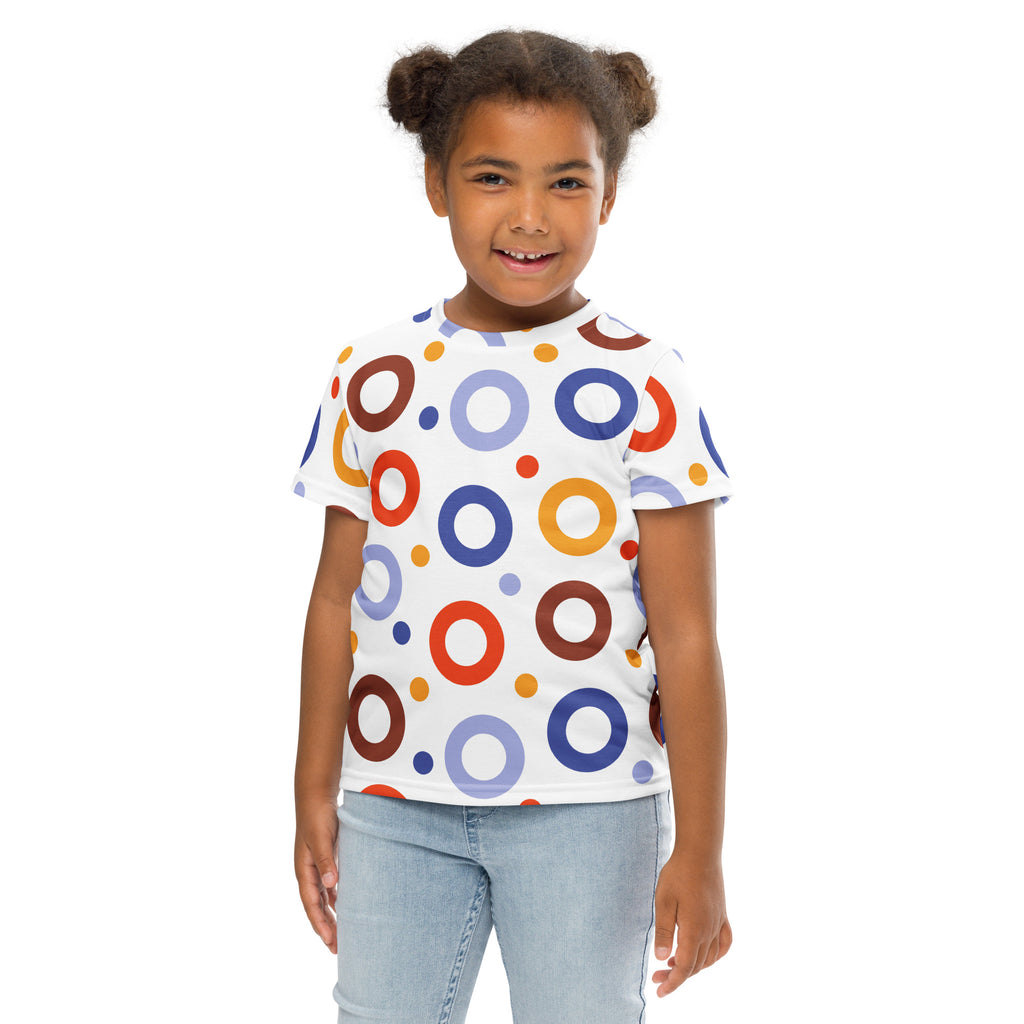 KIDS PRINTED DONUT TSHIRT FOR BOYS AND GIRLS