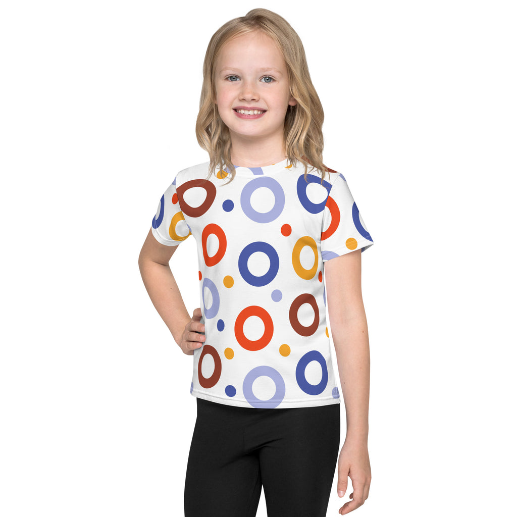 KIDS PRINTED DONUT TSHIRT FOR BOYS AND GIRLS