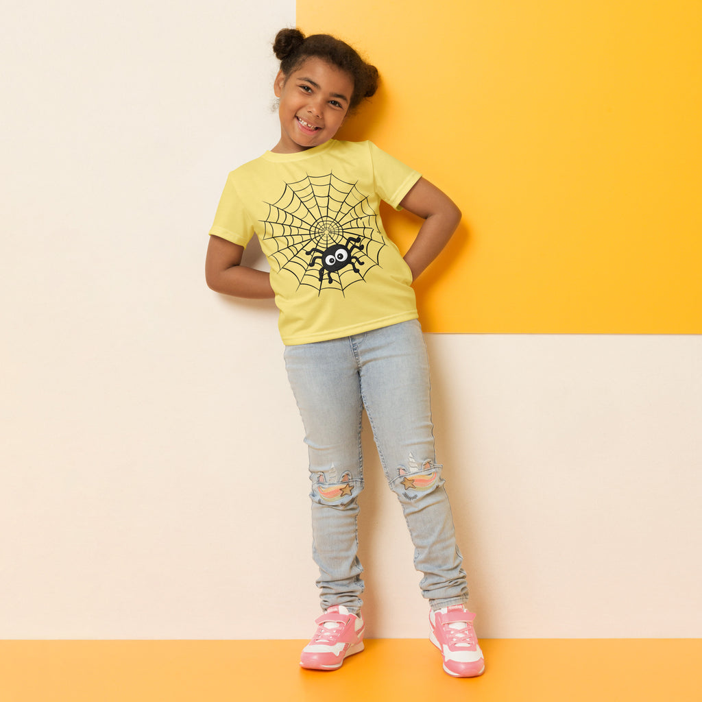 KIDS CUTE SPIDER TSHIRT FOR BOYS AND GIRLS