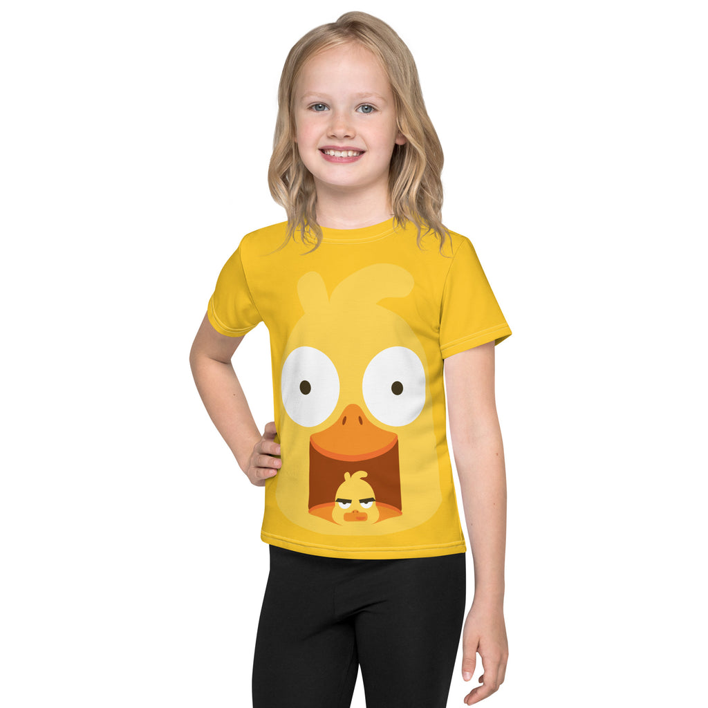 FUNNY KIDS  COMFY CREW NECK TSHIRT FOR BOYS AND GIRLS