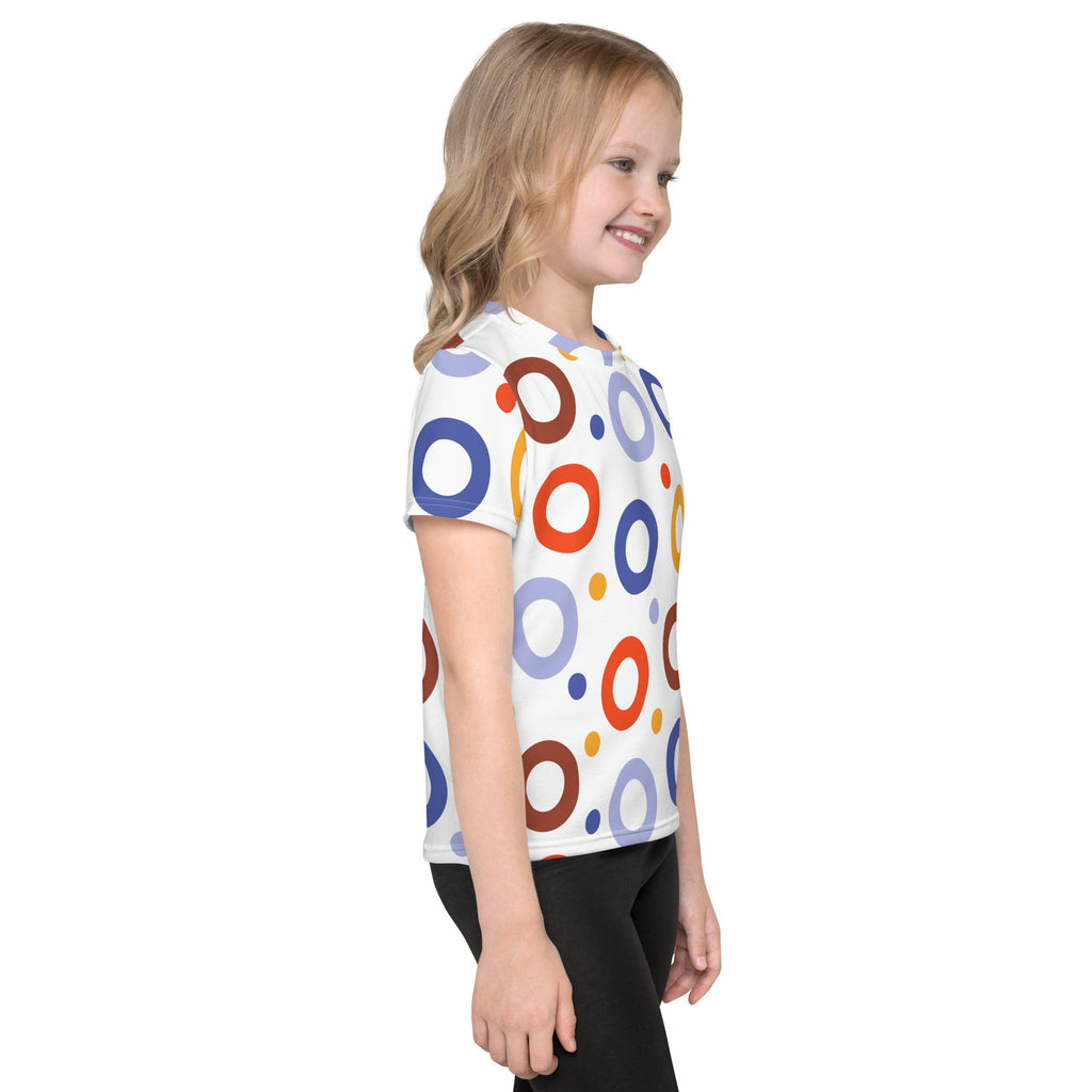 KIDS PRINTED DONUT TSHIRT FOR BOYS AND GIRLS
