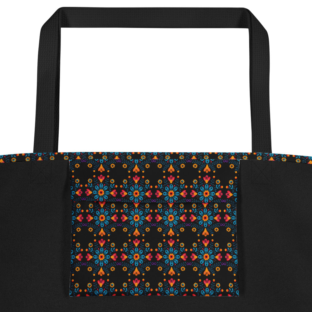 SHOPPING TOTE BAG FLOWER TOTE BAGS