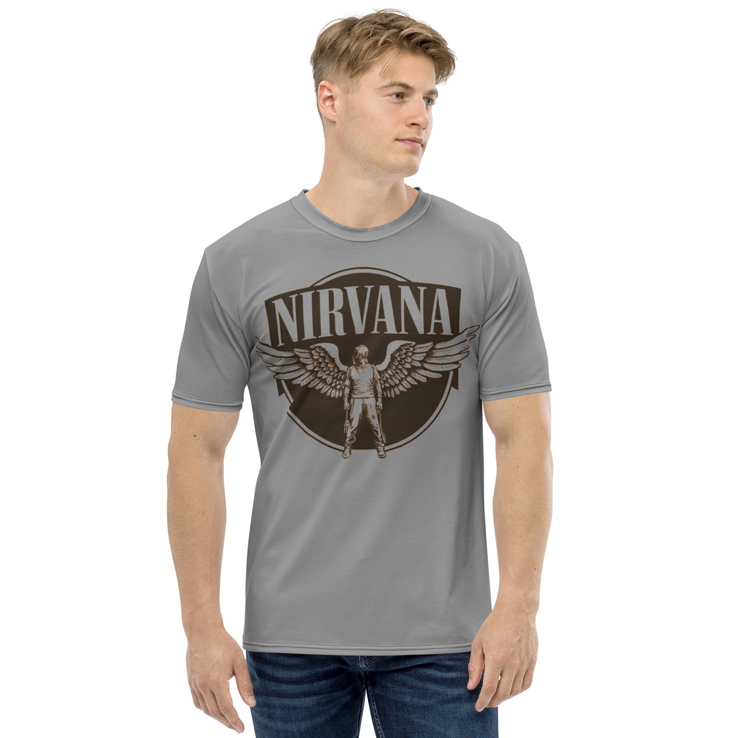 SUPER SMOOTH COMFY NIRVANA JERSEY TSHIRT FOR MEN