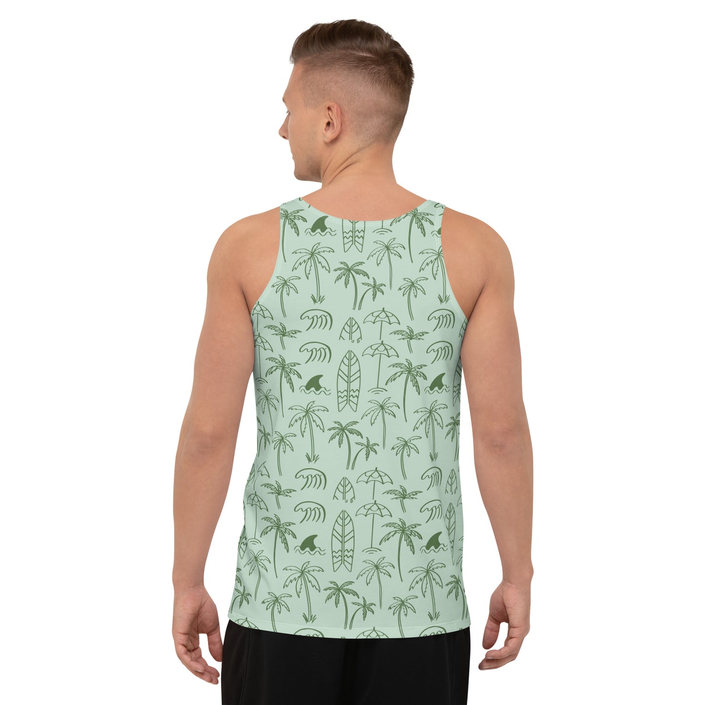 TROPICAL PRINTED TANK TOP