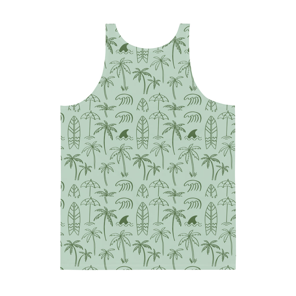 TROPICAL PRINTED TANK TOP