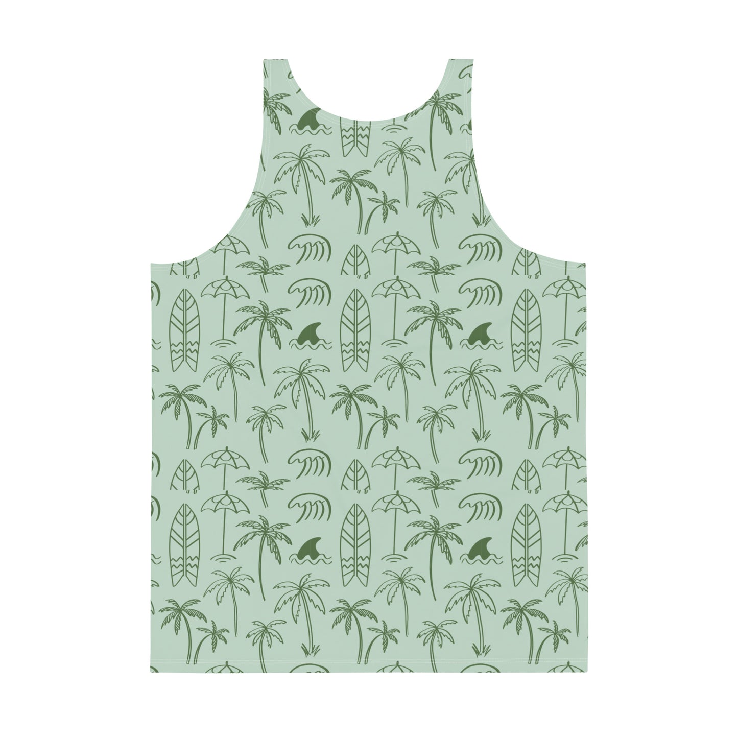 TROPICAL PRINTED TANK TOP