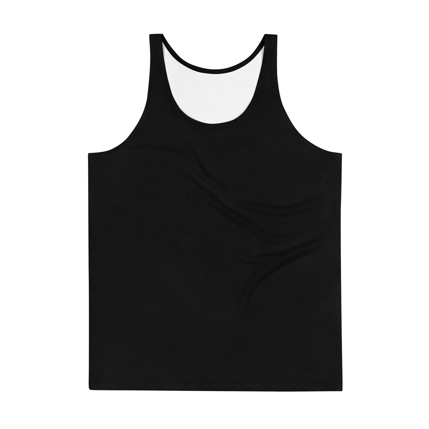 MENS BLACK PLAIN TANK TOP