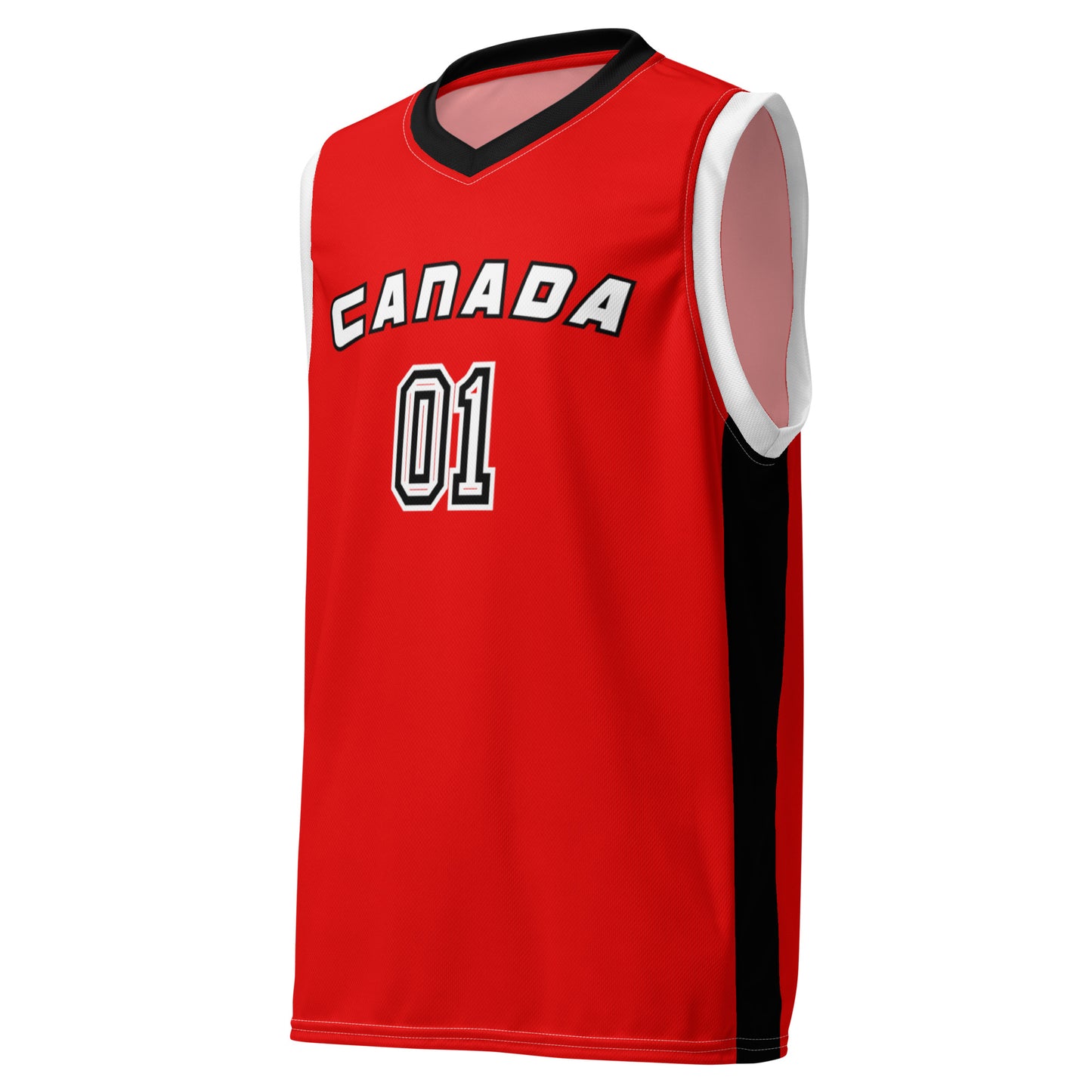 CANADA BASKETBALL JERSRY MOISTURE WICKING MATERIAL