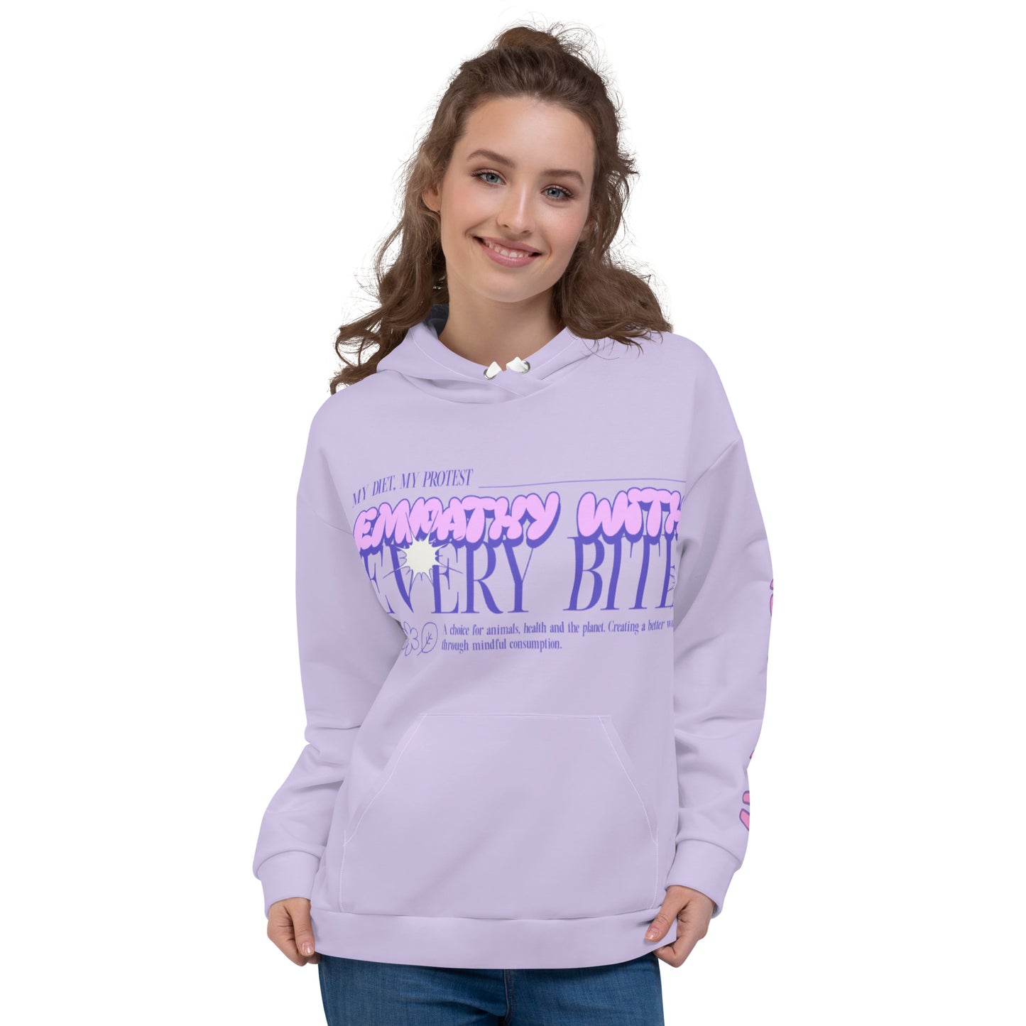 URBANITY CHEK PULLORVER HOODIE FOR WOMEN MY DITE MY PROTEST