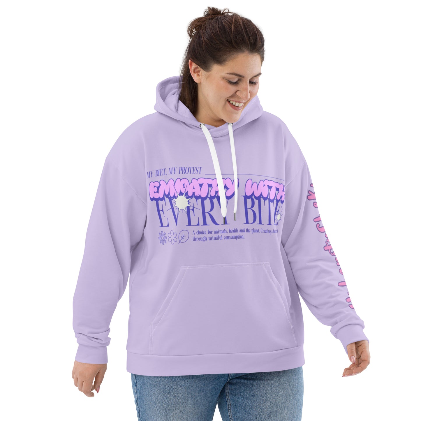 URBANITY CHEK PULLORVER HOODIE FOR WOMEN MY DITE MY PROTEST